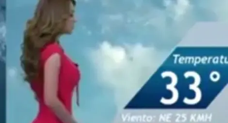 Синоптичка обира мъжките погледи с перфектна фигура /видео/