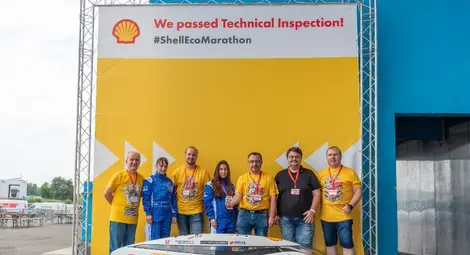 Е-болидът DTT с ново най-добро постижение в еко маратона на &bdquo;Шел&ldquo;