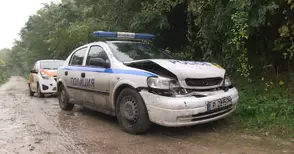 Потрошилият две патрулки беглец с БМВ настанен под охрана в Психодиспансера