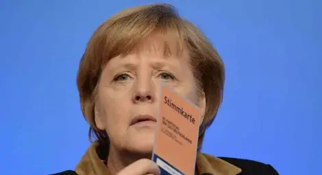 Меркел преизбрана с 97.94% за лидер на ХДС