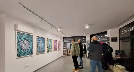 Калиграфията като преживяване: Актьорът Александър Узунов в "Арт галерия 7"