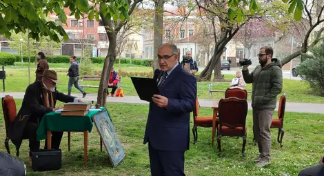 Русе чете Стоян Михайловски Русе чете Стоян Михайловски