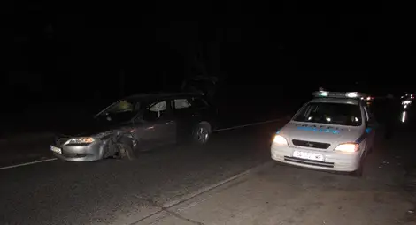 Пиян шофьор блъсна две  коли до 9-и километър