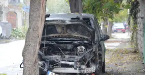 Опожариха мерцедес на улица „Петрохан“