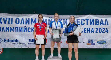 Анита Петкова от клуба по тенис на маса "Дунав" стана шампион на "Олимпийски надежди"