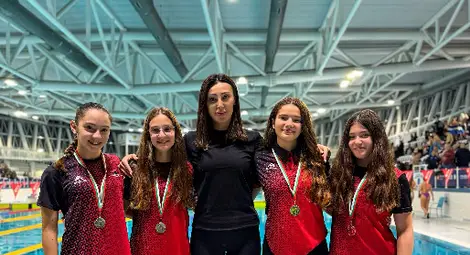 Седем медала и две отборни купи за плувците на "Локомотив"-Русе на държавното първенство в Бургас