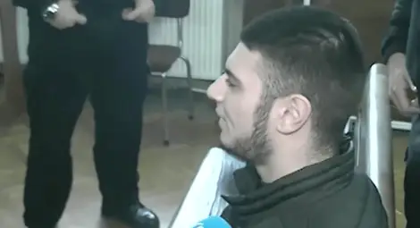 Джан Махмуд в съдебната зала. Снимка: Архив Джан Махмуд в съдебната зала. Снимка: Архив