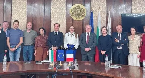 Златомира Стефанова се срещна с посланика на Франция и представители на Френско-българската търговска и индустриална камара