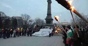 Панихидата за Левски прерасна в мощен граждански протест