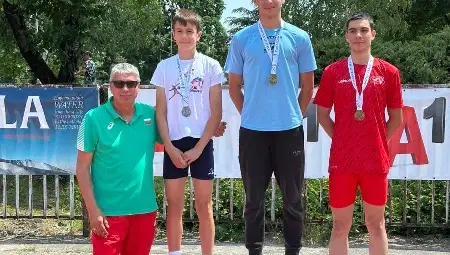 Борис Гатев със злато в бягането на 800 метра