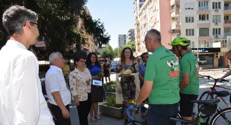 Приключи първият академичен велопоход, посветен на 80-ата годишнина на Русенския университет