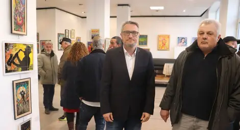 Изложба, посветена на силата на музиката,&nbsp;обедини 90 картини на именити русенски художници