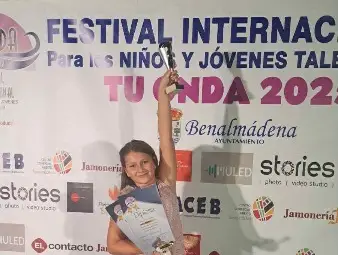 Десетгодишната Елена Димитрова от Русе спечели Гран при на Международния  фестивал TU ONDA