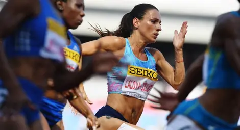 Ивет Лалова на финал на 200 м на отборното първенство