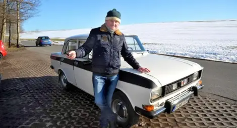 Немец навъртя 1 млн. км с Москвич