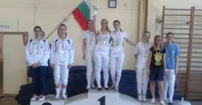 Сабльорките на „Русе“ втори на държавното първенство