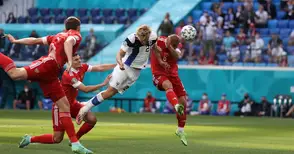 Русия победи Финландия с 1:0 в група В на Евро 2020