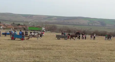 С конски и магарешки кушии посрещнаха пролетта в Ценовско