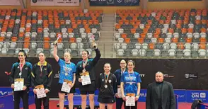 Анита Петкова и варненка шампиони на държавното по тенис на маса