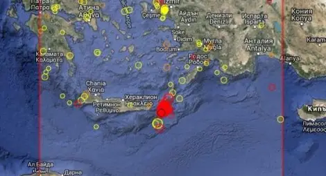 Безсънна нощ по гръцките острови: Земята не спря да се люлее