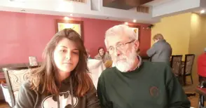 Анна-Мария и Иван Токаджиеви - двоен портрет на  фона на сцени и епохи