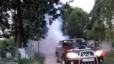 Днес предстои пръскане срещу комари с плавателна техника Днес предстои пръскане срещу комари с плавателна техника