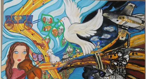 12-годишната Кристина Ангелова с първа награда от конкурс на Лайънс 12-годишната Кристина Ангелова с първа награда от конкурс на Лайънс