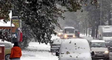 Първият сняг в Полша взе жертви