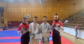 Национално злато и сребро за каратисти на „Ипон“