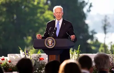 Джо Байдън на тръгване от Женева: Русия е в трудна ситуация Джо Байдън на тръгване от Женева: Русия е в трудна ситуация