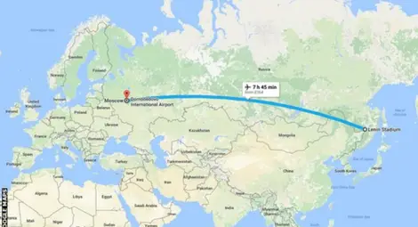 Да пътуваш 17 700 км за мач от... домашната лига