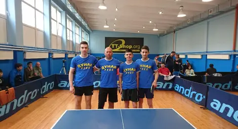 &bdquo;Дунав 2&ldquo; догони &bdquo;Монтана&ldquo; в &bdquo;Б&ldquo; група на тенис по маса