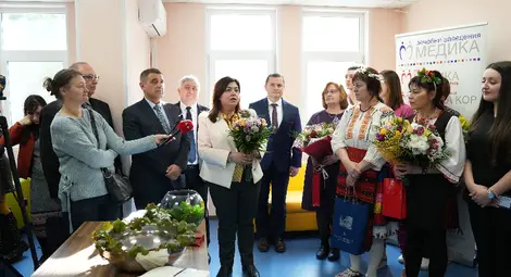 Навръх Бабинден в родилното отделение на  УМБАЛ &bdquo;МЕДИКА РУСЕ&ldquo; проплака момиченце