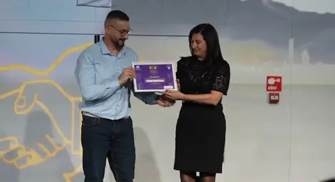 Наградата на публиката бе връчена от главния секретар на Агенцията по заетостта Мария Петрова.