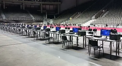 Изборният ден в Русенско приключи, първите секции започнаха да пристигат в Арена Русе Изборният ден в Русенско приключи, първите секции започнаха да пристигат в Арена Русе