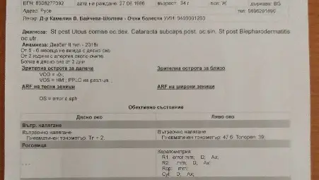 Да помогнем на Снежана отново да вижда света