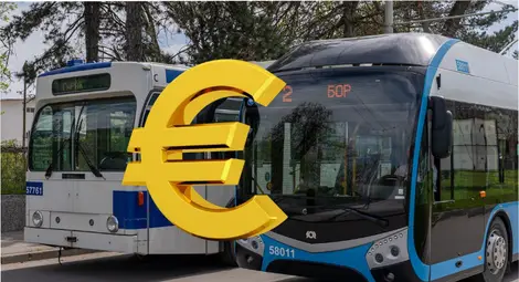 От 1 януари 2026 г. градският транспорт в Русе преминава към плащане в евро &ndash; какво трябва да знаете