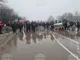 Протестиращи блокираха пътя Е-79 край Монтана и поискаха по-добри пътища и наказание за виновните за катастрофи