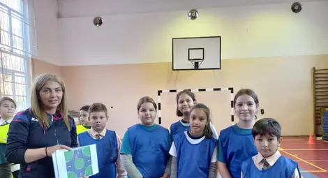 Състезание по безопасност на движението с участието на три русенски училища Състезание по безопасност на движението с участието на три русенски училища