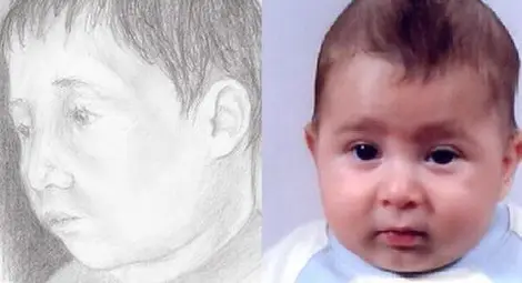 Това ли е убитото дете от зеления куфар?