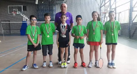 Бадминтонът в &bdquo;Русе&ldquo; с  девет медала на държавното