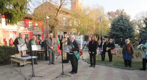 Проф. д-р Ради Кабаиванов благодари за удостояването му с Почетното звание &bdquo;Почетен гражданин на Поликрайще&ldquo;.