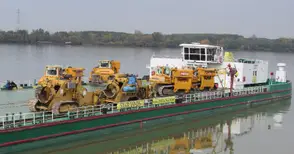 Огромните машини за изграждане на „Балкански поток“ потеглиха за Германия