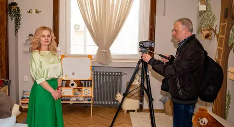 Тържествено откриване на „Синя стая“ в Русенската съдебна палата Тържествено откриване на „Синя стая“ в Русенската съдебна палата