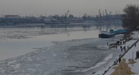 Рязкото затопляне освободи за ден Дунав от ледения корсет