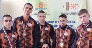 Щангистите на „Русе“ с щедра колекция от медали на държавното първенство
