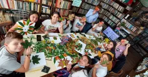 Есенна шарения сътвориха  децата от Долна Студена