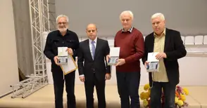 Трима влюбени в киното русенци  отличени с плакет „Русе“