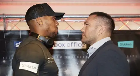 Отложиха официално двубоя на 20 юни между Джошуа и Пулев