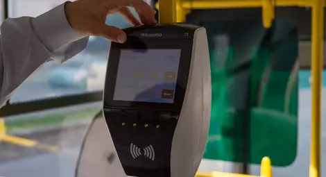 Автобусите в Русе са оборудвани с електронна система за таксуване Автобусите в Русе са оборудвани с електронна система за таксуване